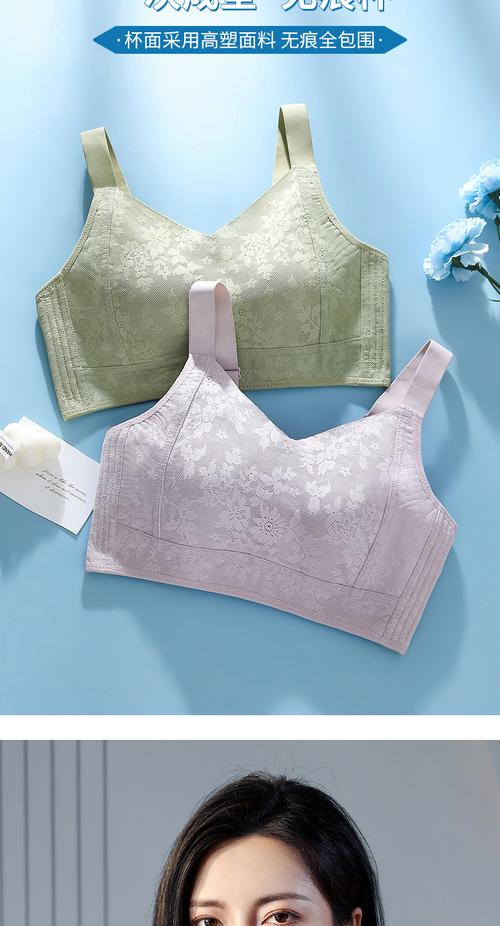 夏季新款性感蕾丝无痕内衣女大胸显小上托无钢圈收副乳美背文胸罩